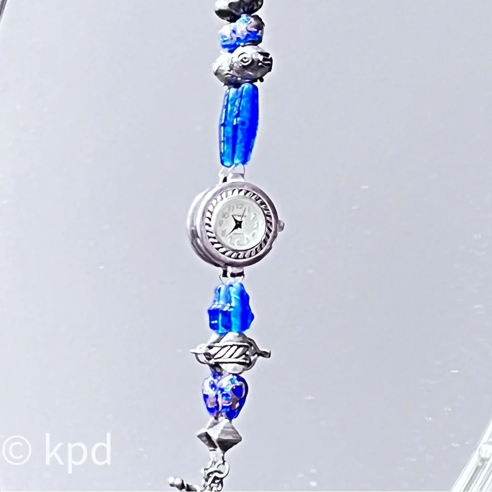 Geneva Elite Quartz Jeweled Bracelet Watch
